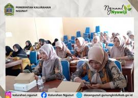 Kader Posyandu dan KB Ngunut Ikuti Orientasi SDIDTK Bersama Puskesmas Playen 1